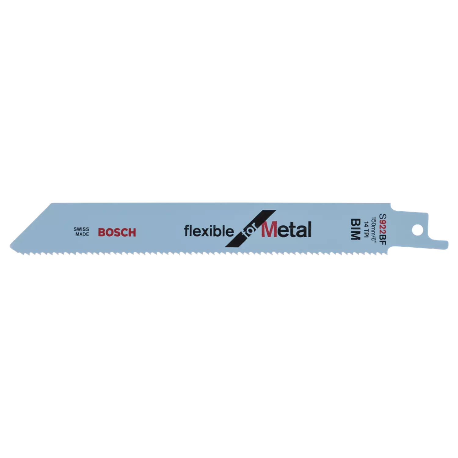 Bosch 2608656014 / S 922 BF Reciprozaagblad - 150 x 14TPI - Metaal (5st)