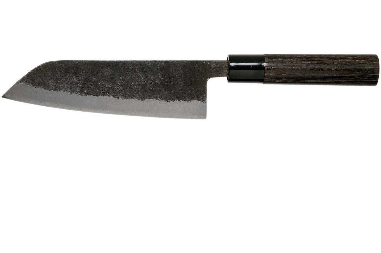Munetoshi Nashiji Black Bunka koksmes 16.5 cm