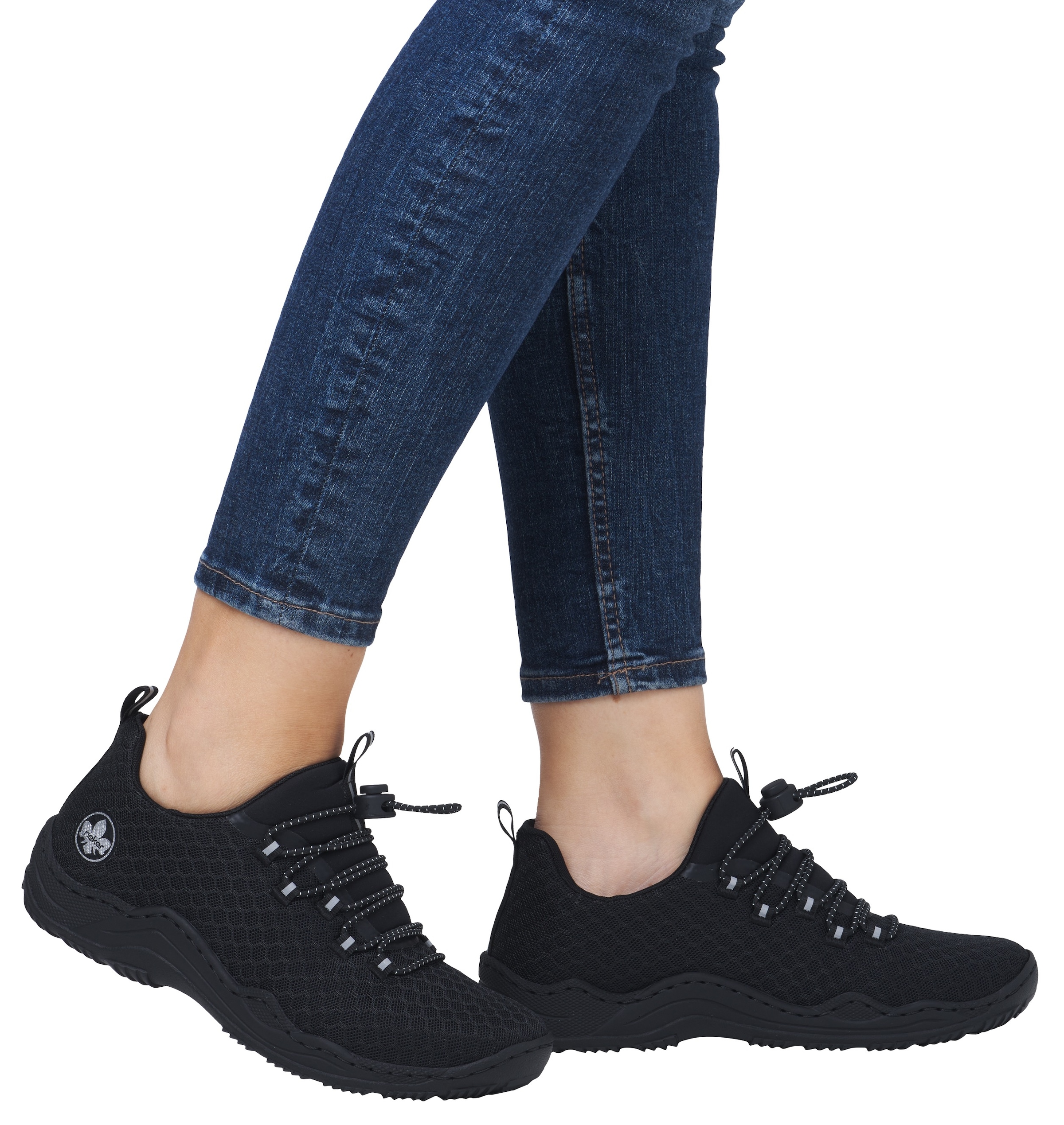 Rieker Slip-On Sneaker  Outdoor Schuh, Schlupfschuh, Slipper mit praktischem Schnellverschluss