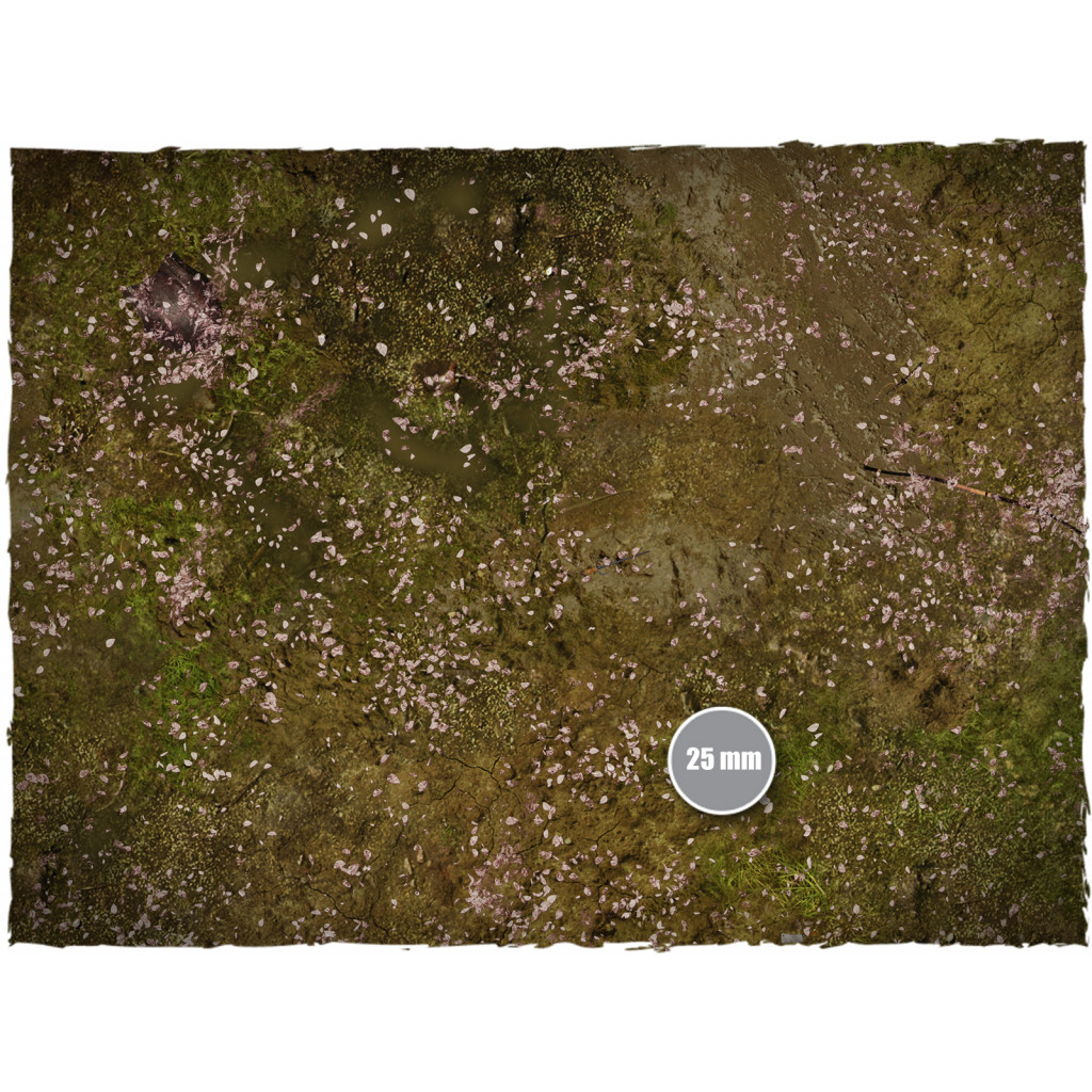 Official Bushido Game Mat: Battlefield