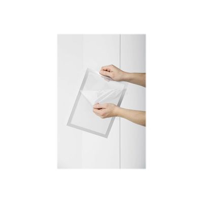 Durable Duraframe Poster Sun - Cadre d'affichage vitrostatique - A4 - argent
