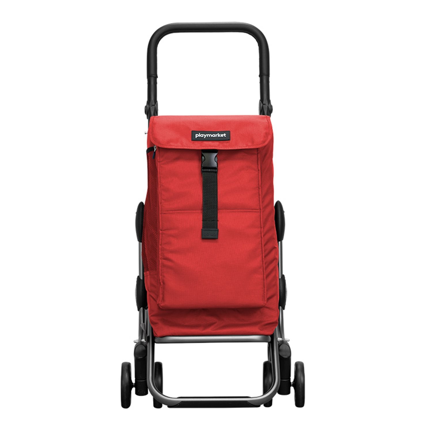 Playmarket Go Up Premium Boodschappentrolley rood