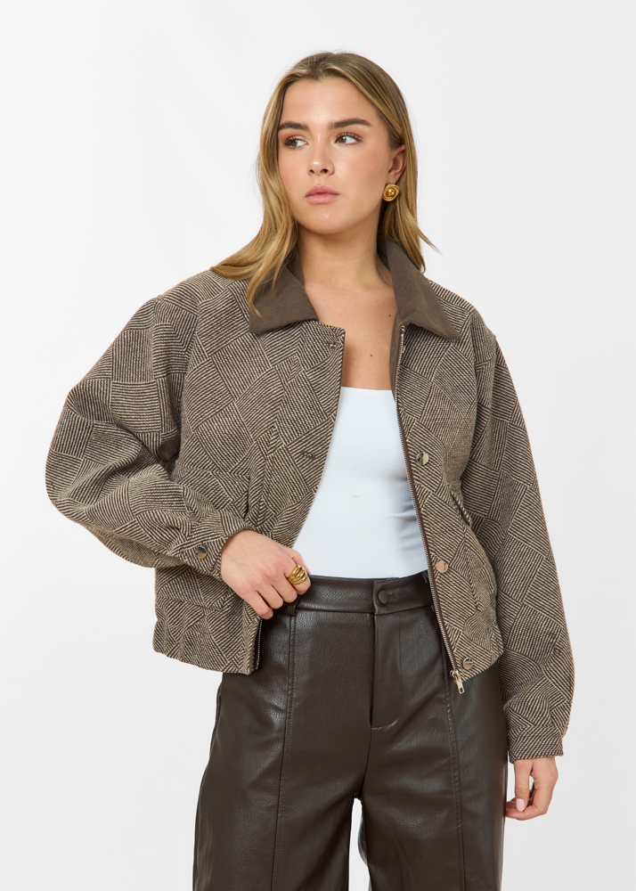 Dionne jacket taupe