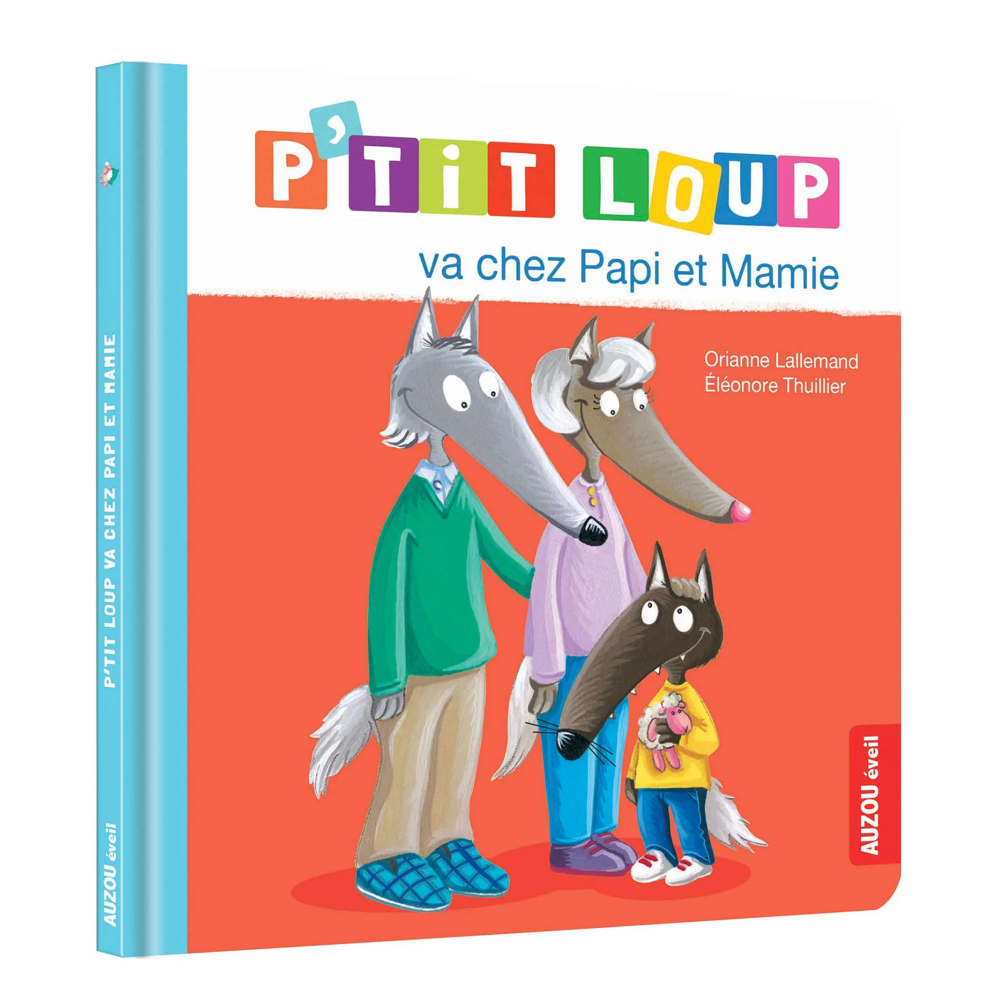Auzou P'tit Loup Va Chez Papi et Mamie