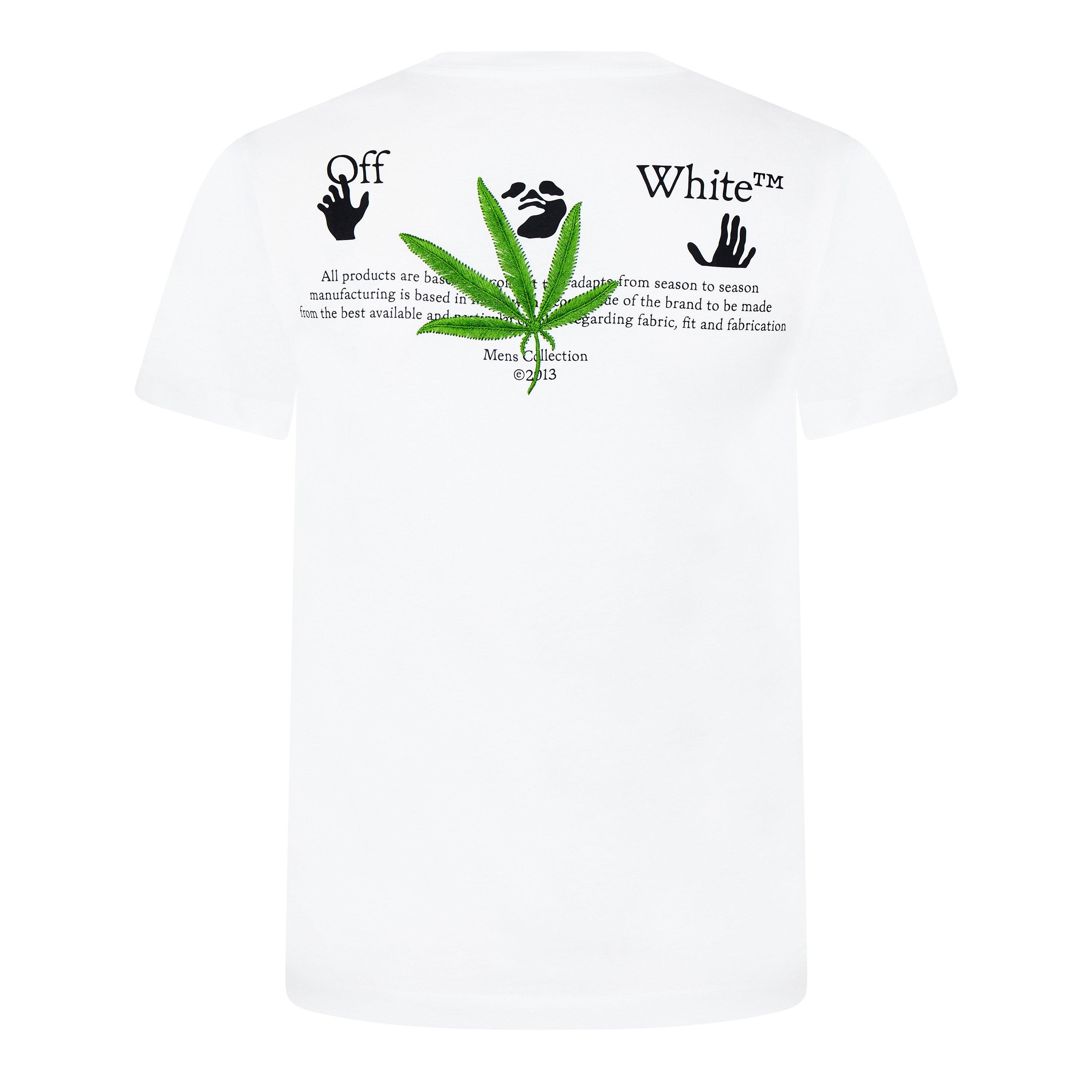 Off White Seasonal Print T Shirt