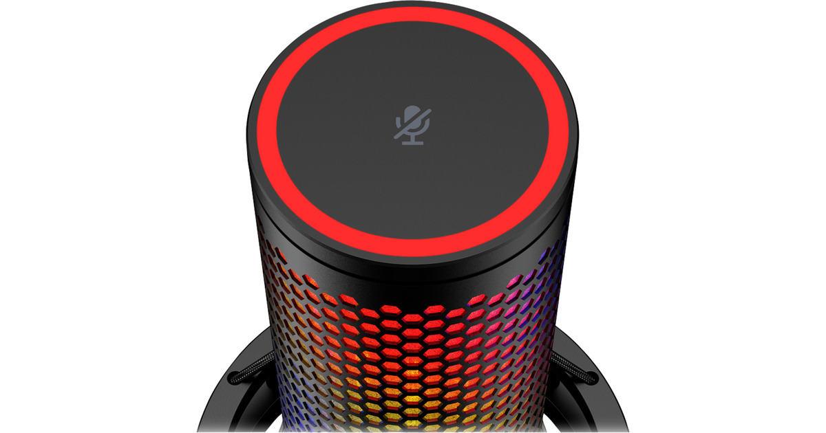 HyperXQuadCast 2 S microfoon  (Zwart, RGB leds)