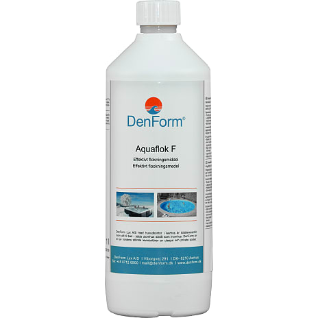 DenForm Aquaflok flydende flokningsmiddel 1 liter