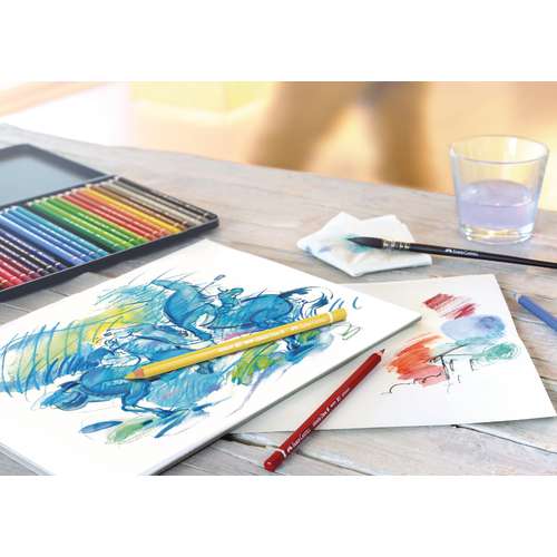 FABER-CASTELL Albrecht Dürer Aquarellstifte im Metall-Etui