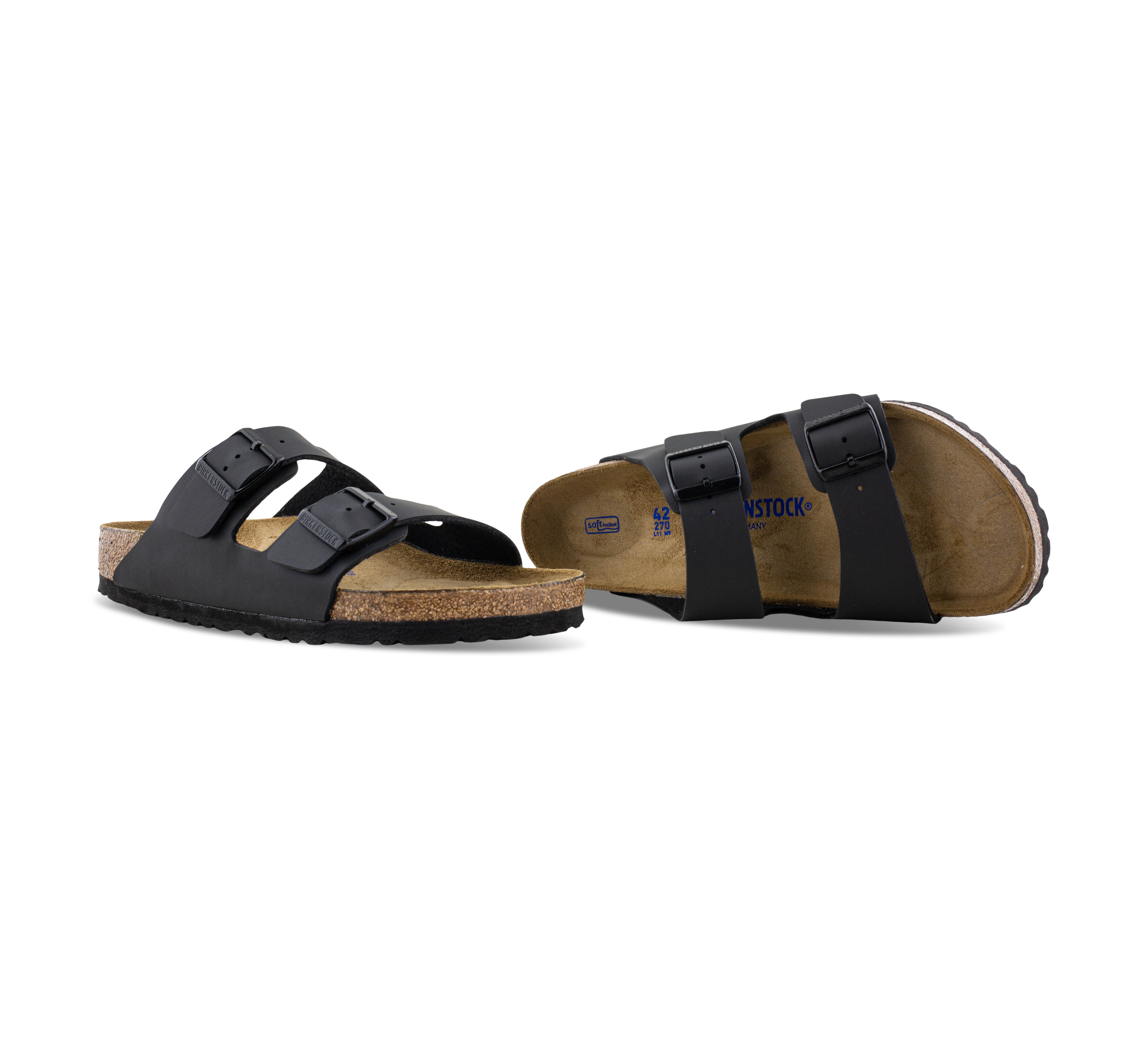 Birkenstock Arizona Sfb - Offene Hausschuhe schwarz