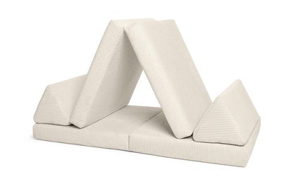 Shappy Play Byggbar Sofa 160x80 cm Cord, Vanilla