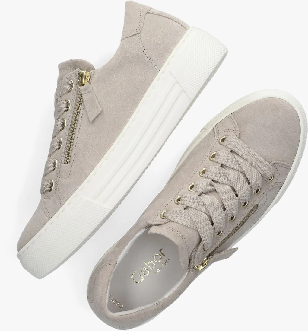GABOR beige gabor lage sneakers 465