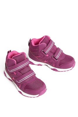 Nordbjørn Mercury Mid WP  Fleecefôrede Sneakers, Dark Fuschia