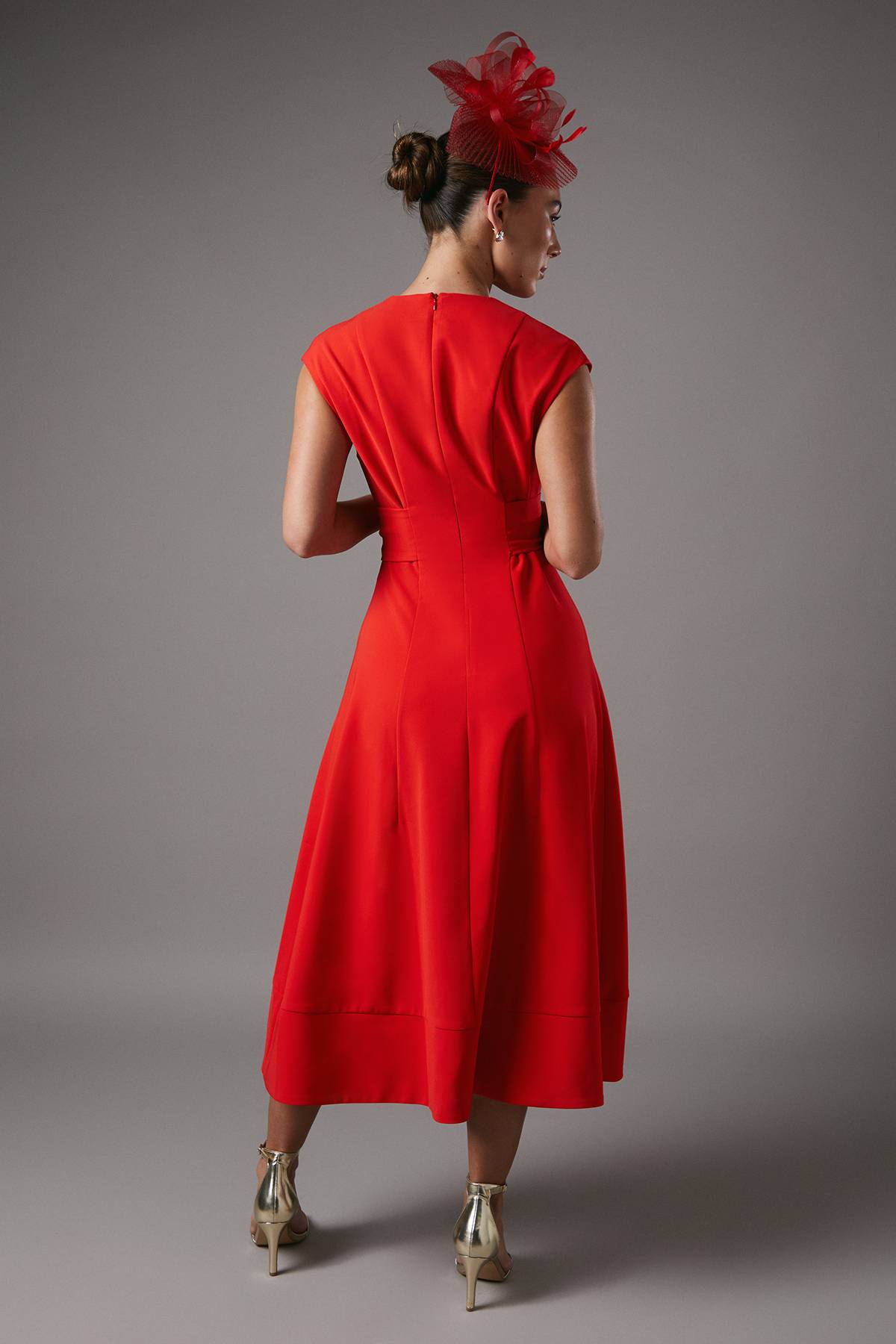 Coast Robe Crêpe à Ceinture