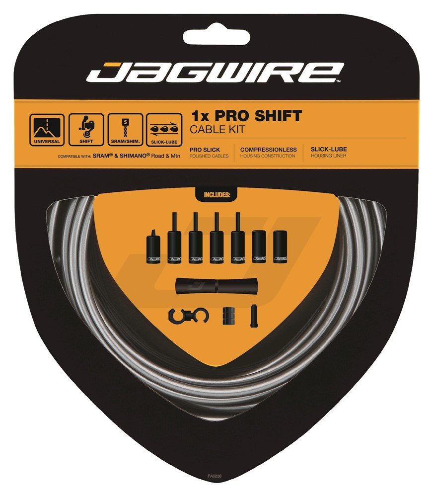Jagwire Pro Kabelsæt 1x Gearkabel Grå
