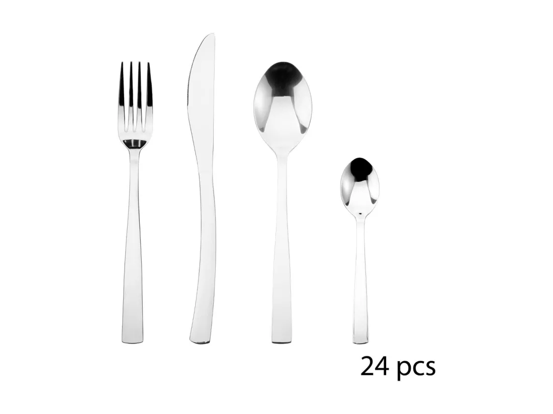 Ménagère Inox 24 Pièces 