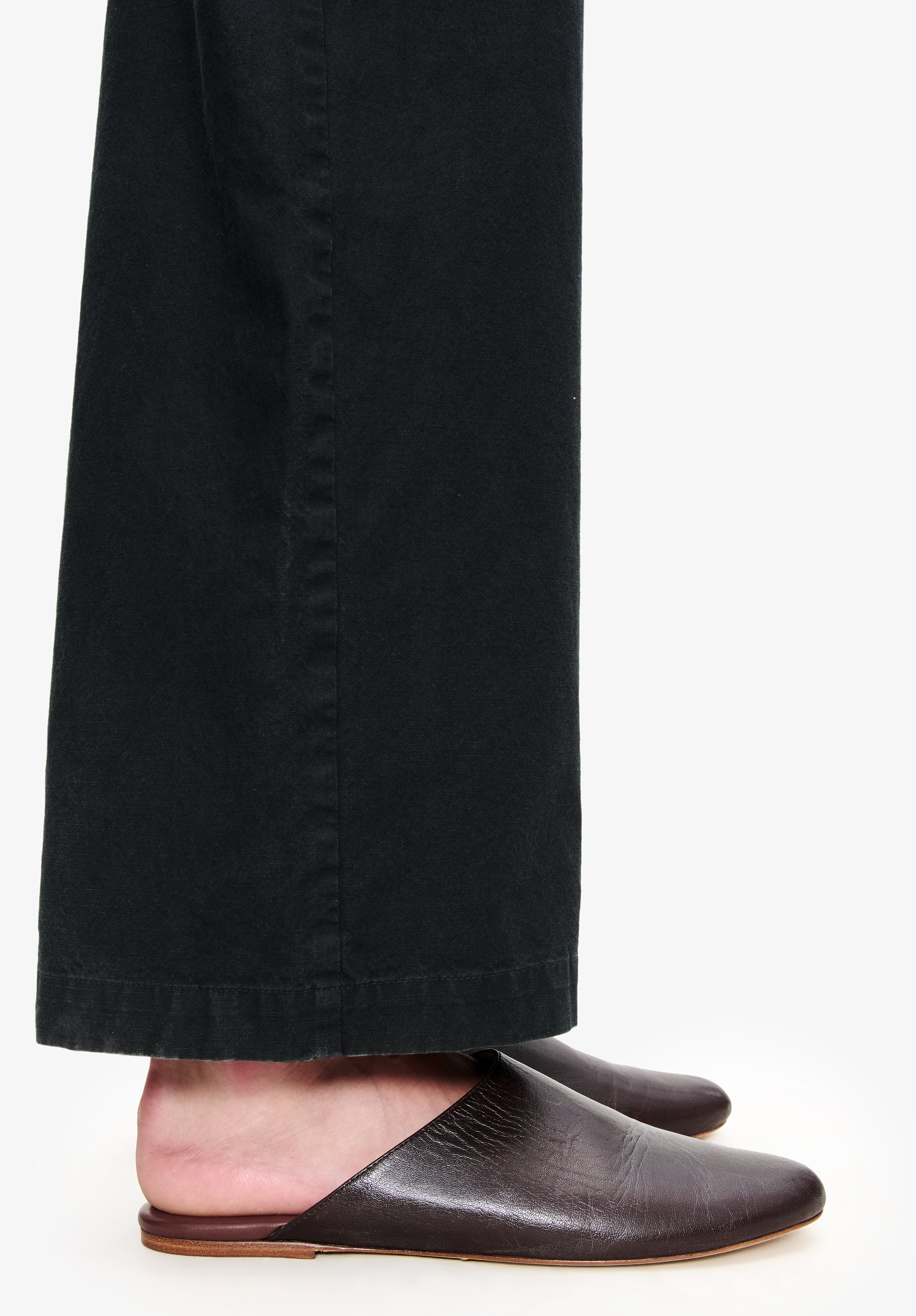 les mules - Marron fonce