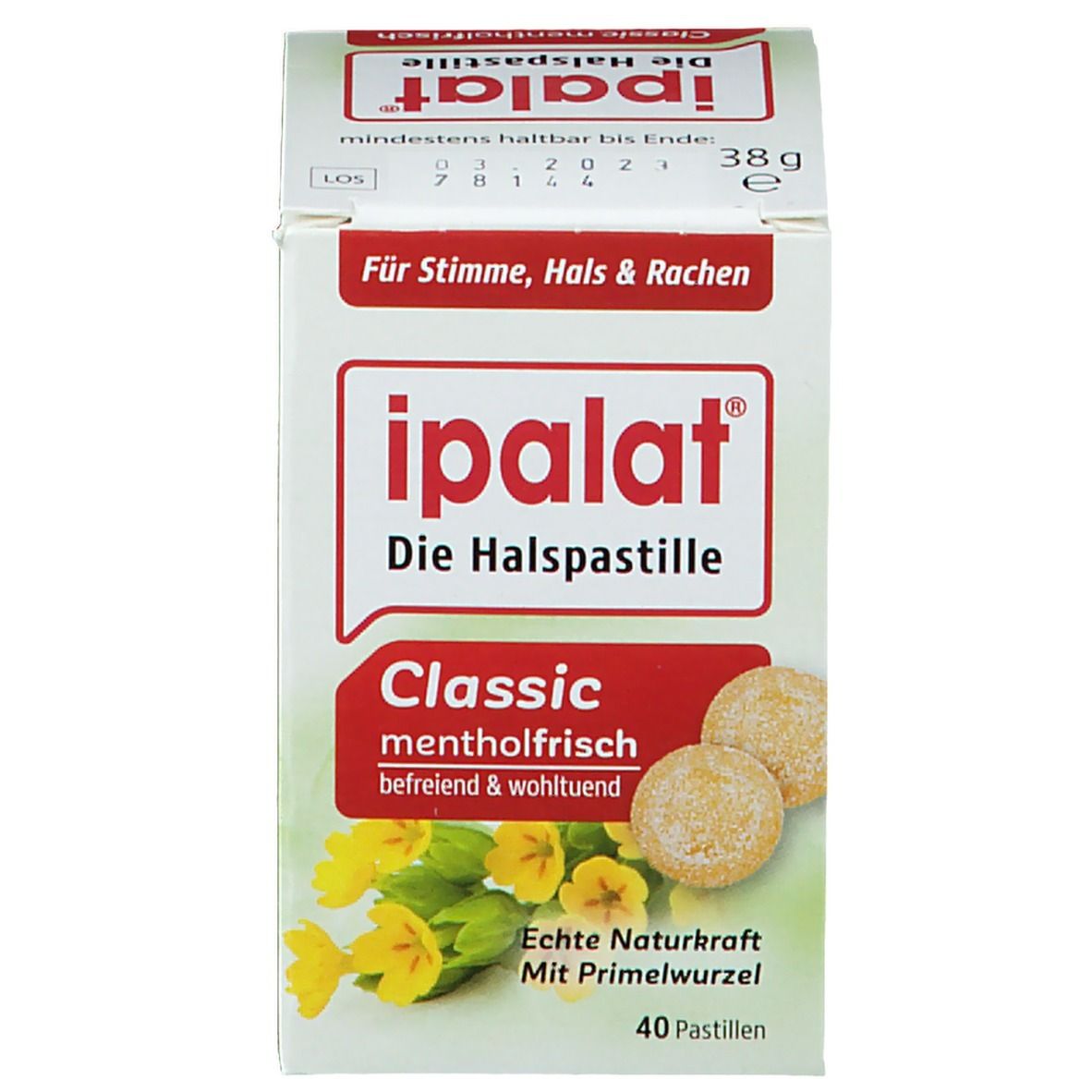ipalat® Halspastillen classic
