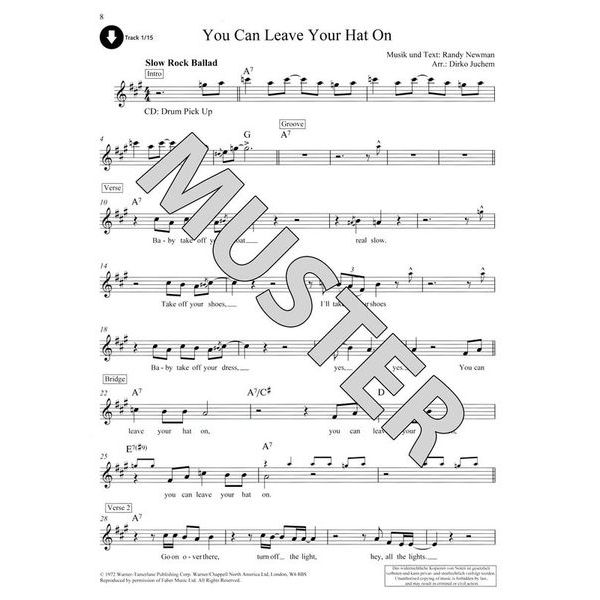 Schott Rock Ballads Alto Sax