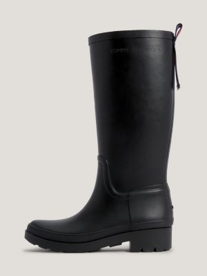 Botas de borracha com fita adesiva exclusiva