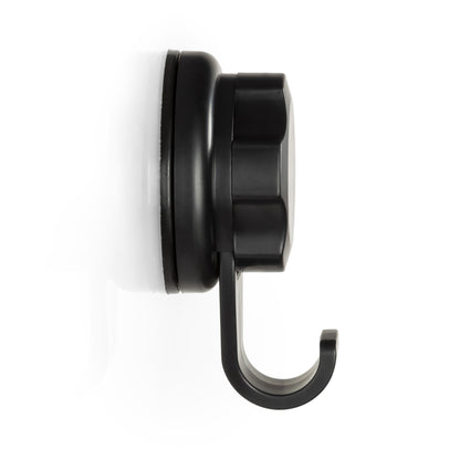 Lot de 2 crochets à ventouse Bestlock Black noirs