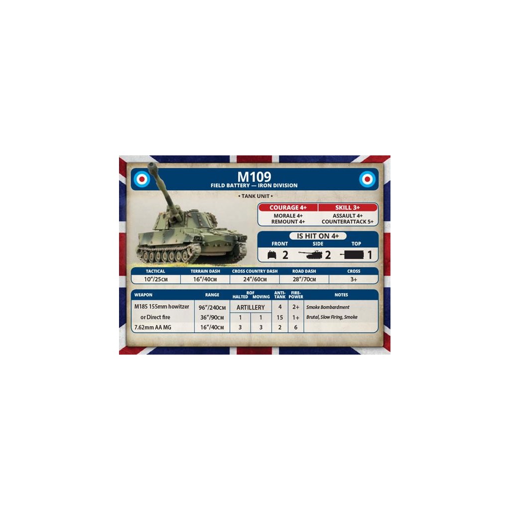 Team Yankee - M109 Field Battery (Britannique)