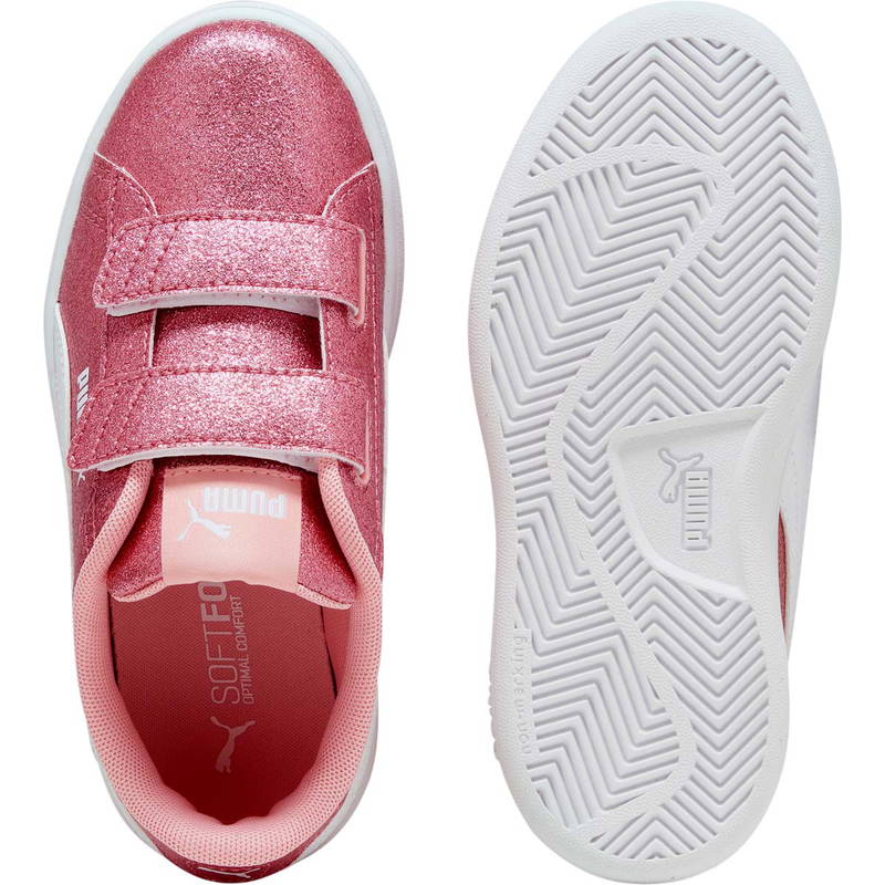 PUMA Smash 3.0 Glitz Glam PS Velcro Sneakers Børn