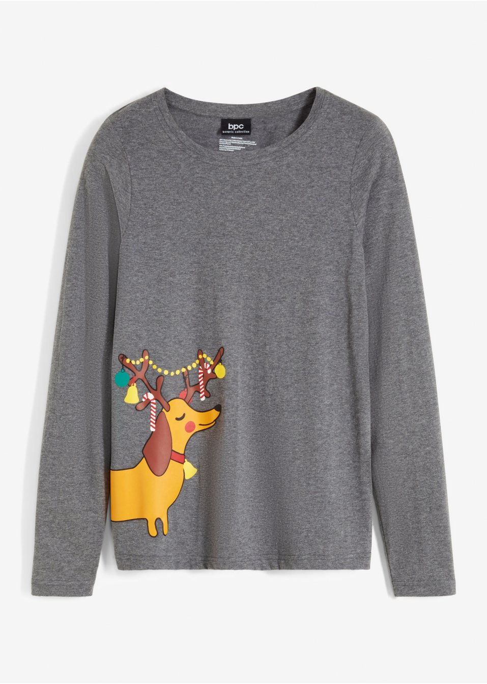 T-shirt de Noël à manches longues