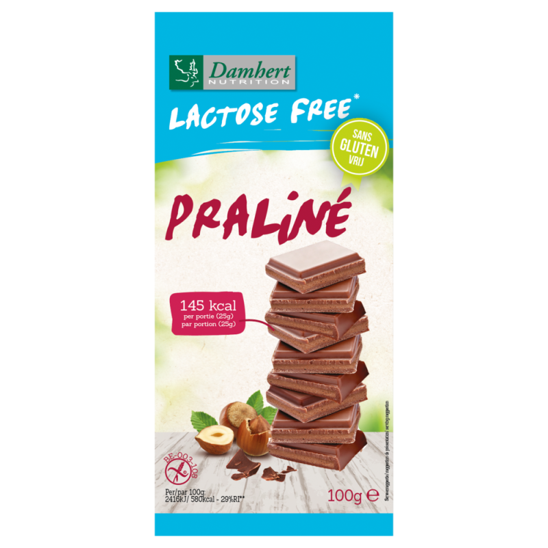 Damhert Chocoladetablet Praline 100g