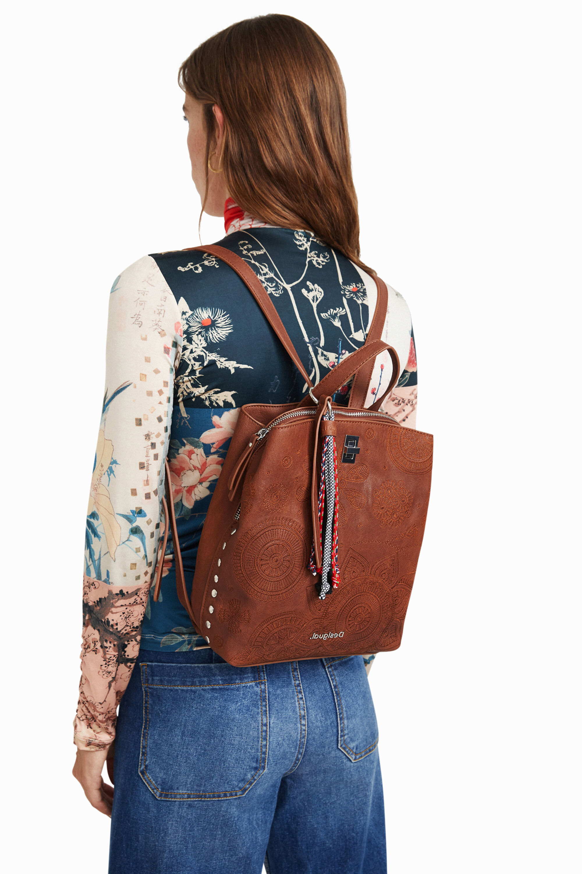 Sac à dos en simili cuir