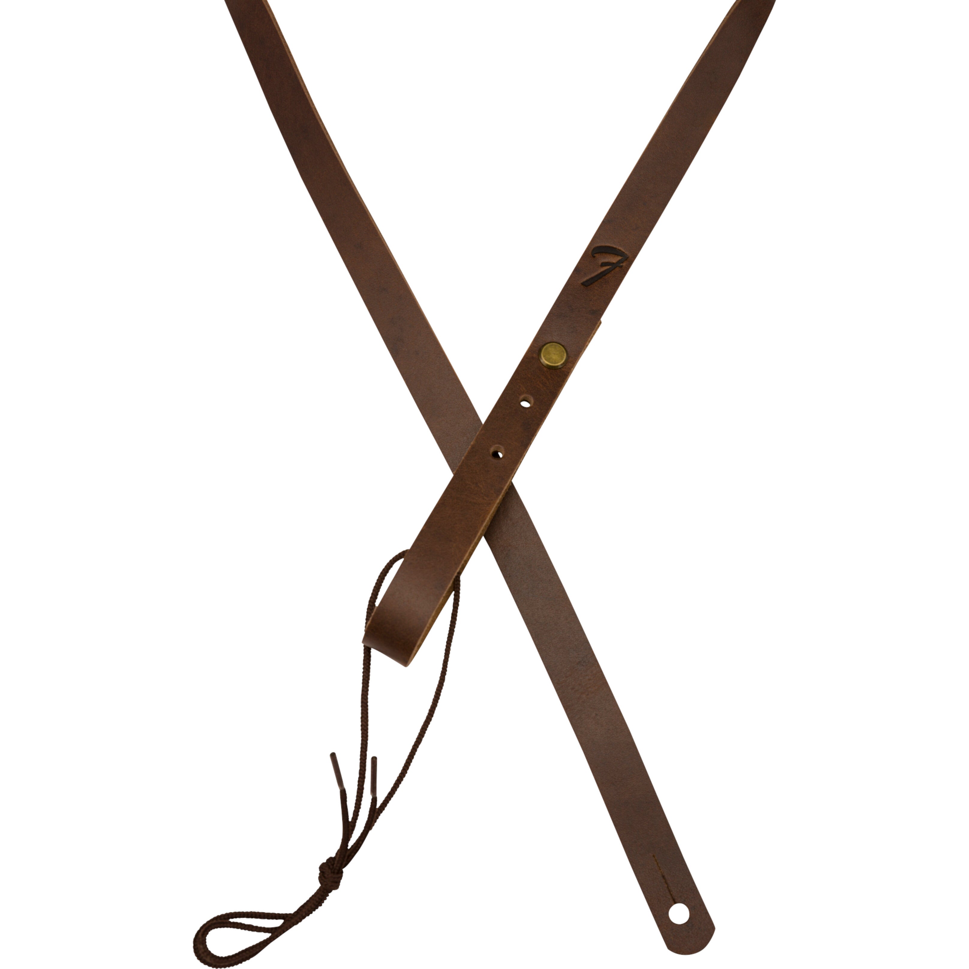 Fender Paramount Mandolin Leather Strap bruin