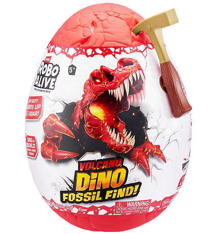 Robo Alive Leget?j - Dino Fossil Find - Volcano Surprise - Assor