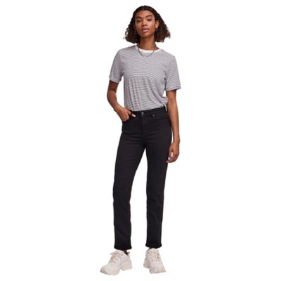 Jean femme Pcdelly Straight Mw Ankl Bl648 Noos PIECES