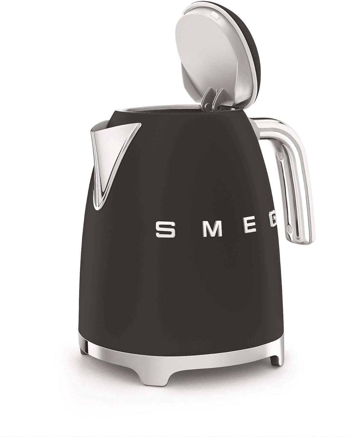 Smeg, Bouilloire Électrique KLF03PGEU 1,7 L, Filtre Anticalcaire Lavable, Arrêt Automatique de Sécurité, Indicateur de Niveau d'Eau, Base Antidérapante, Range Cordon, Puissance 2400W, Vert d'Eau