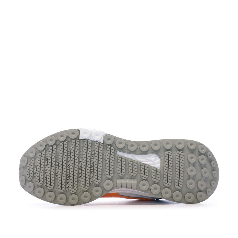 Puma Baskets Blanc/Orange/Bleu Homme Puma Wild Rider Rollin
