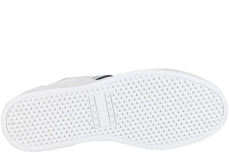 TOMMY HILFIGER - THE GREENWICH LEATHER WHITE SNEAKER