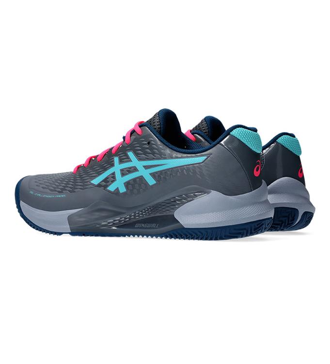 ASICS GEL-CHALLENGER 14 PADEL 1041A404 METROPOLIS-ENERGY-AQUA