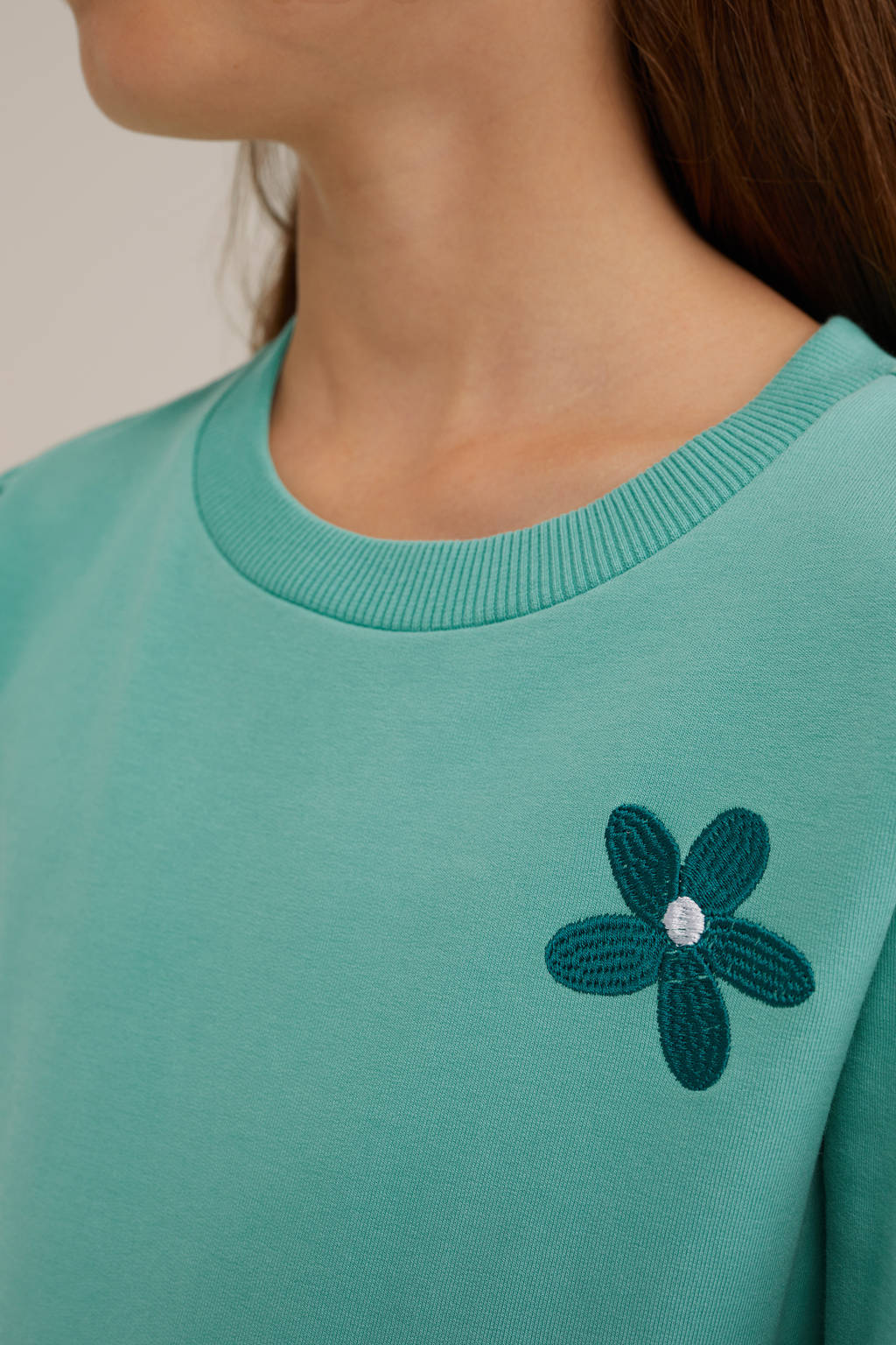 WE Fashion jurk mintgroen/petrol