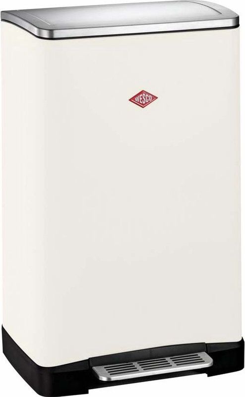 Wesco Big Double Pedaalemmer 36 liter Zand Mat