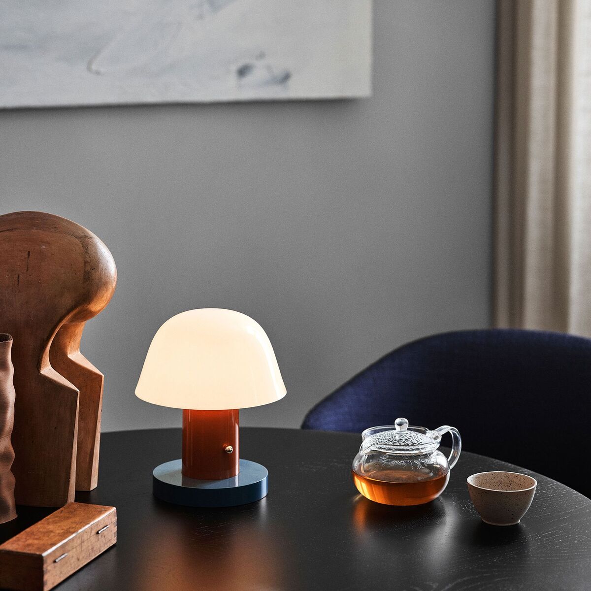 AndTradition Setago JH27 bærbar lampe, maroon