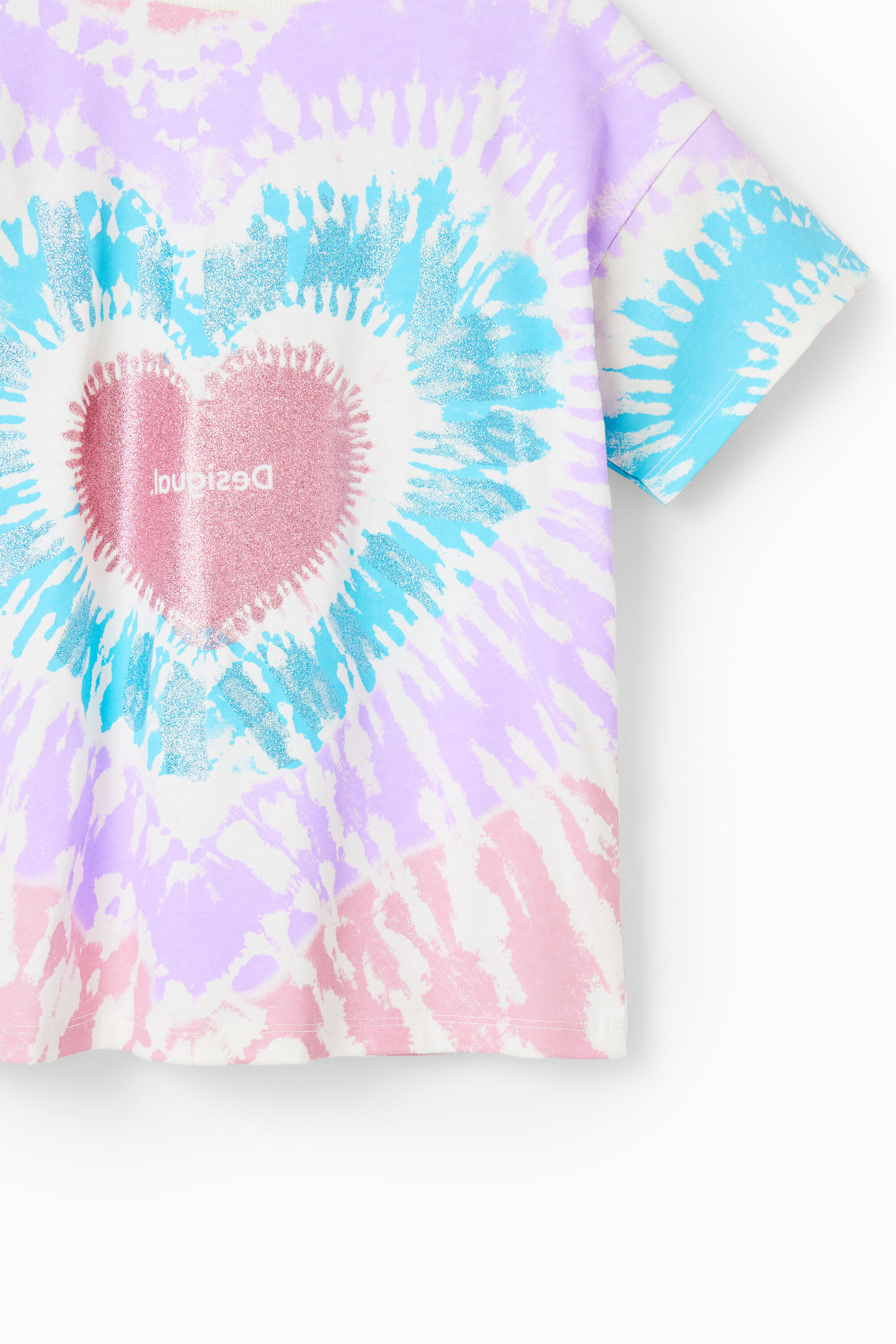 T-shirt manches courtes tie and dye