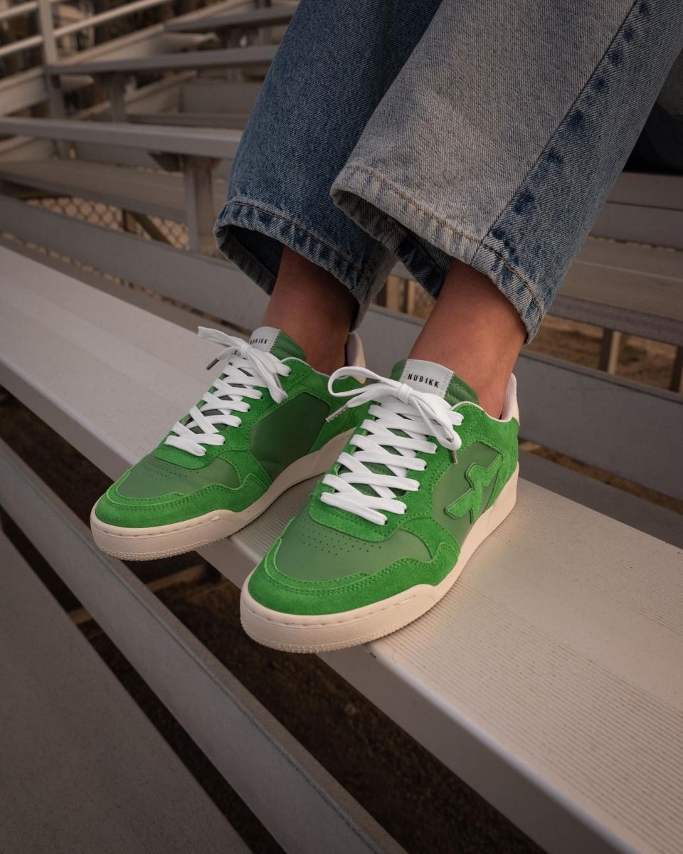 Nubikk Blueberry Pulse Groen Damessneakers