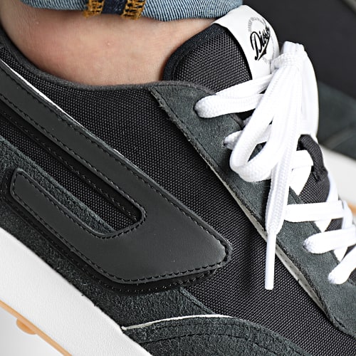 Baskets Racer Y02873 Volcanic Ash Brilliant White