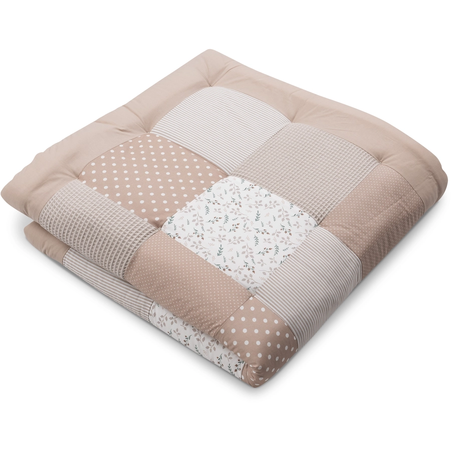 ULLENBOOM Krabbeldecke Sandblume 120 x 120 cm
