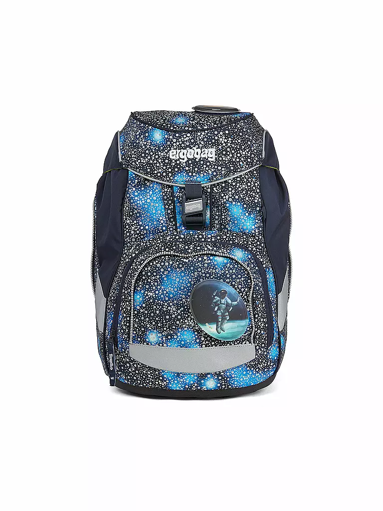 ERGOBAG Schultaschen Set 6tlg. Pack - Bär Anhalter durch die Galaxie dunkelblau