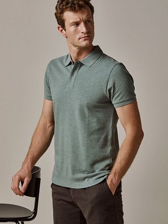 Profuomo Piqué Poloshirt Groen PPWD10019K-Z kopen