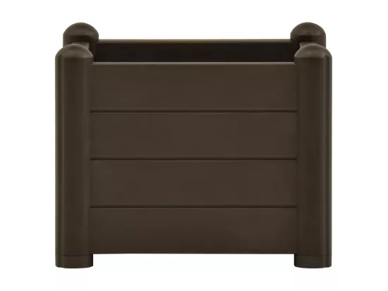 Lit surélevé de jardin PP Moka 43x43x35 cm