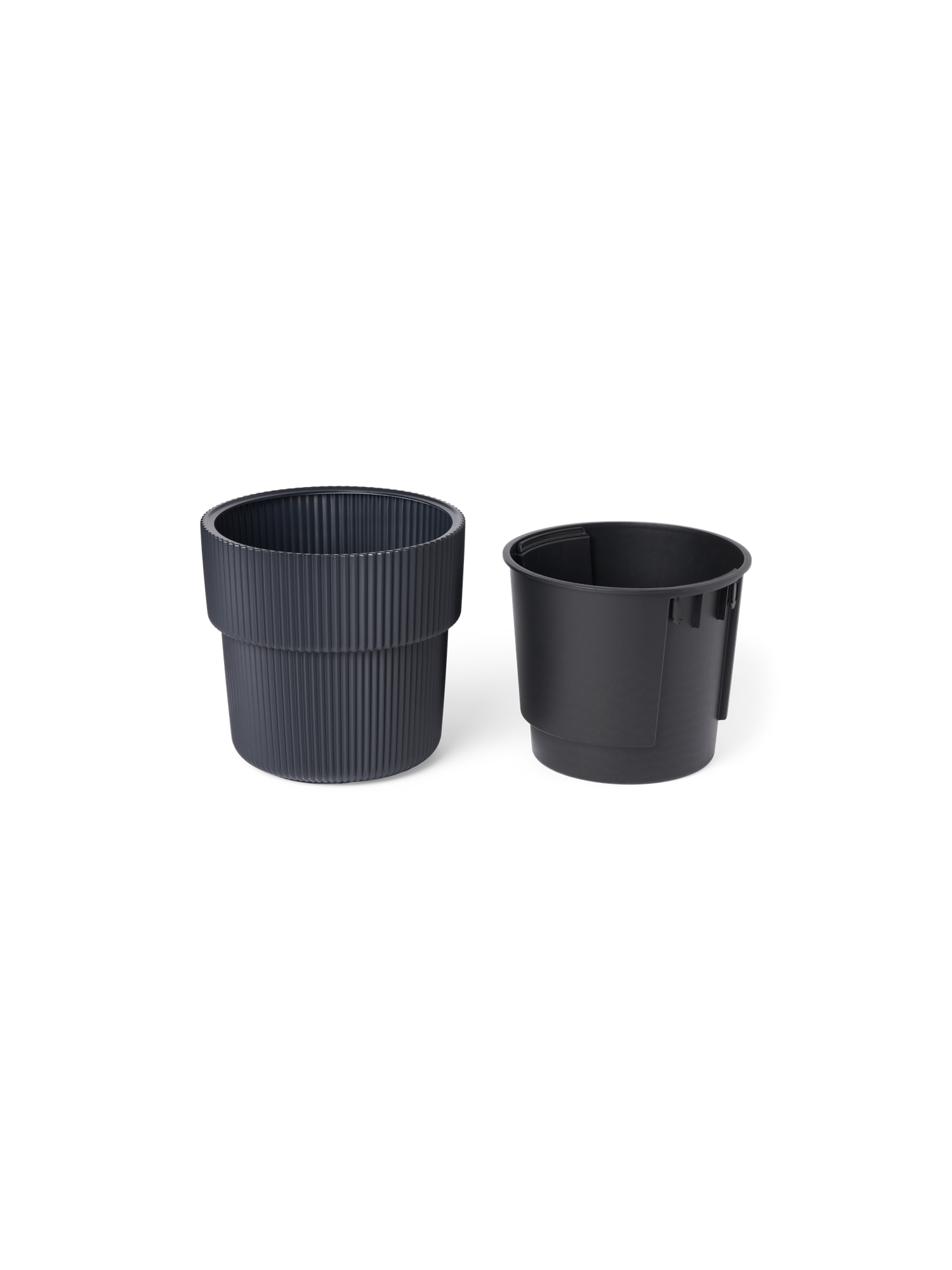 Urtepotte Milly Ø29,9 cm | Ø29,9 x 28,5 cm. 14/10 L. | Anthracite | Prosperplast