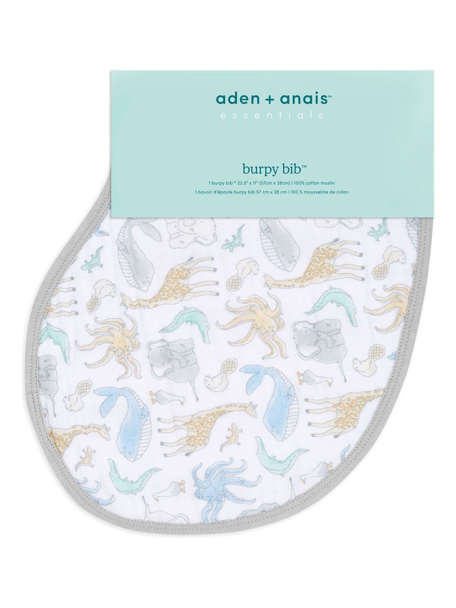 aden + anais Essentials 100% katoenen Muslin History babyslabbetjes
