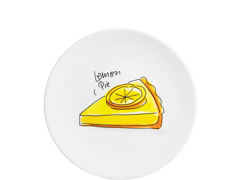 Taartbord Lemon Pie