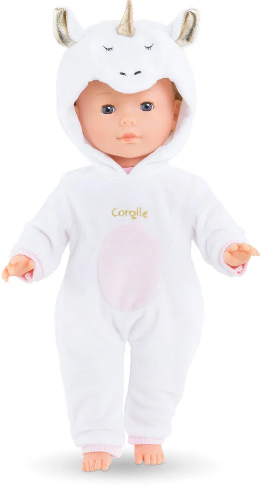 COMBINAISON PYJAMA LICORNE POUR POUPEE 36 CM - COROLLE MA COROLLE
